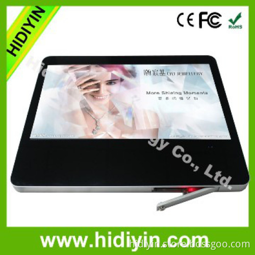 wall mounted 23.6" digital advertising led player